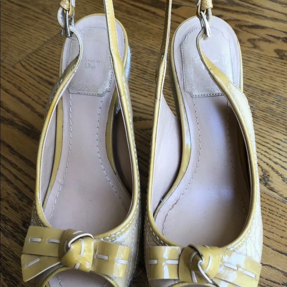 Dior Size 36.5 Sling Back pumps heels - Picture 11 of 11